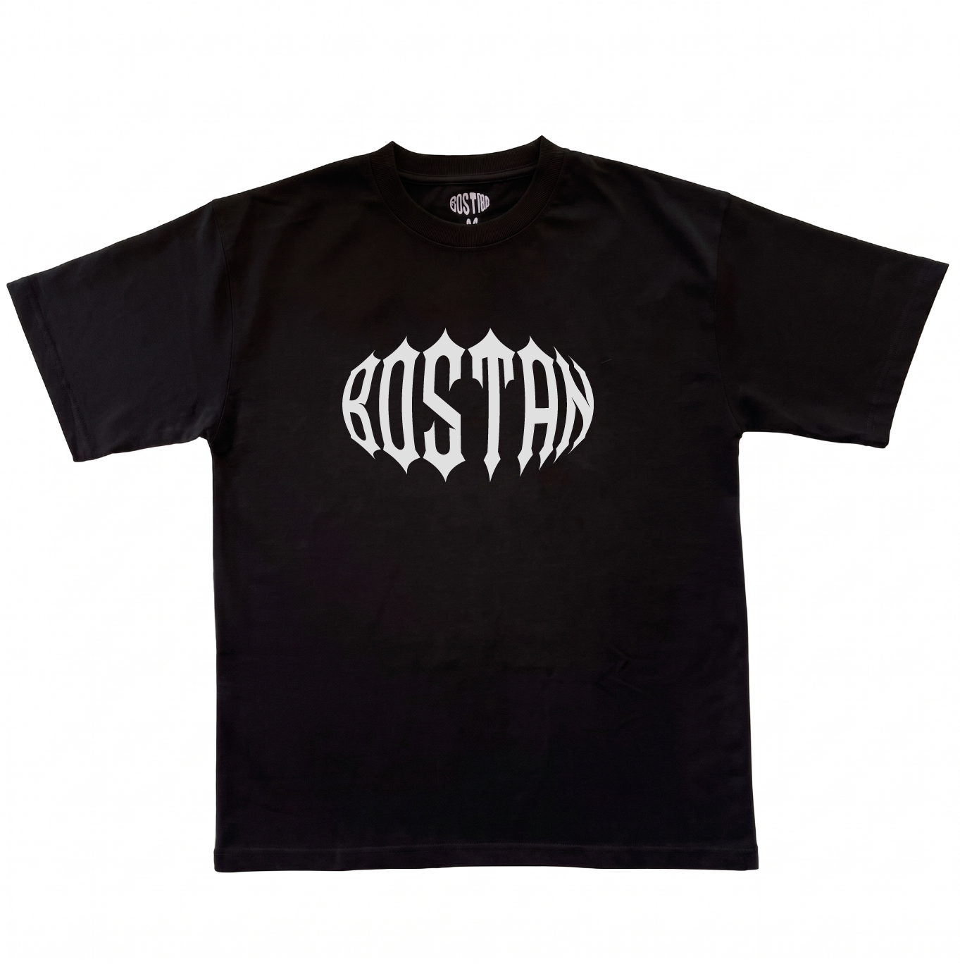 White Logo T-Shirts (Black)