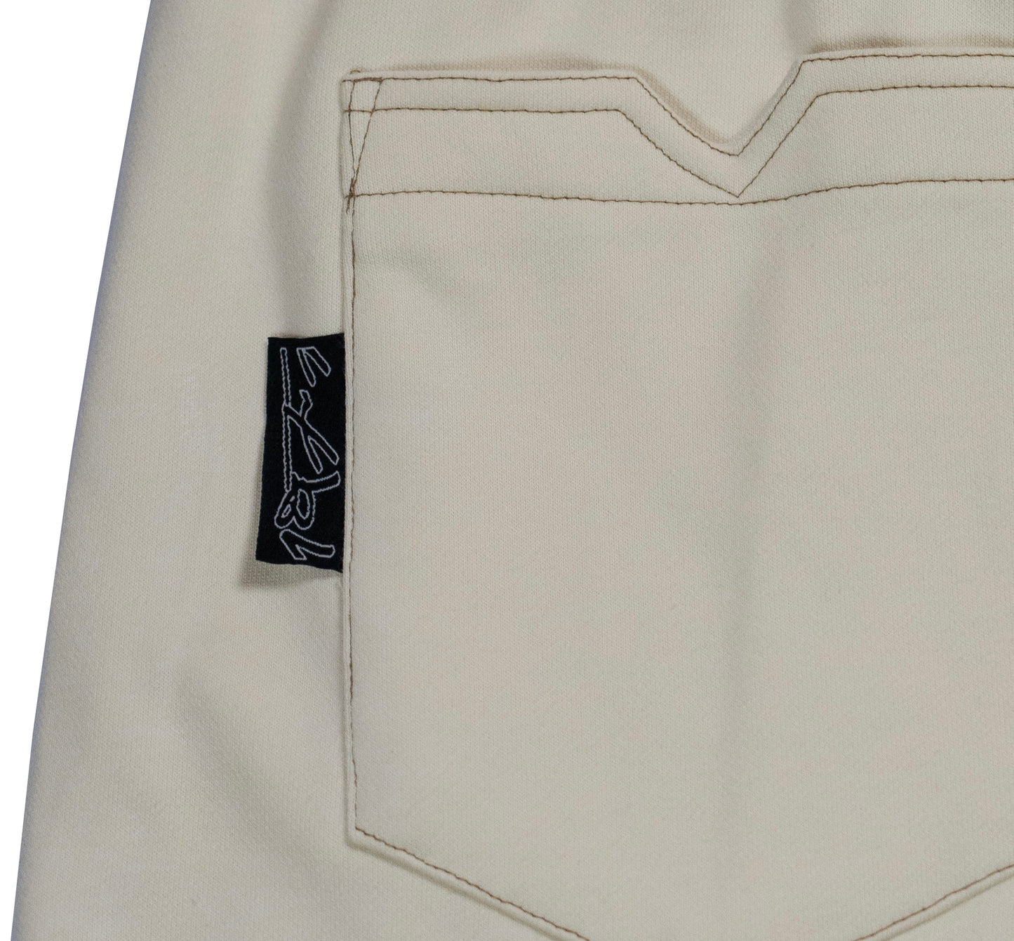 Big logo Sweat Shorts (light beige)