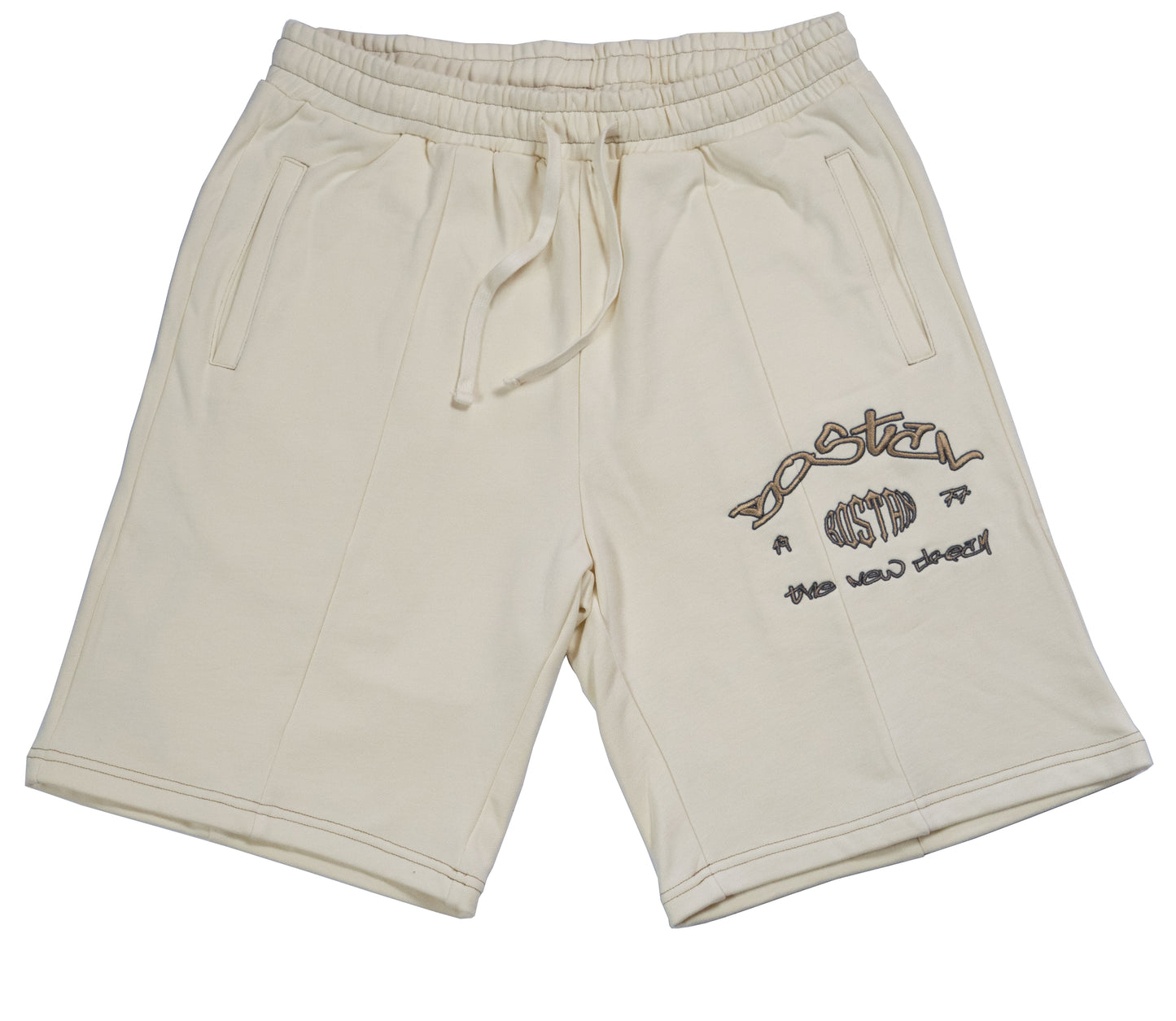 Big logo Sweat Shorts (light beige)