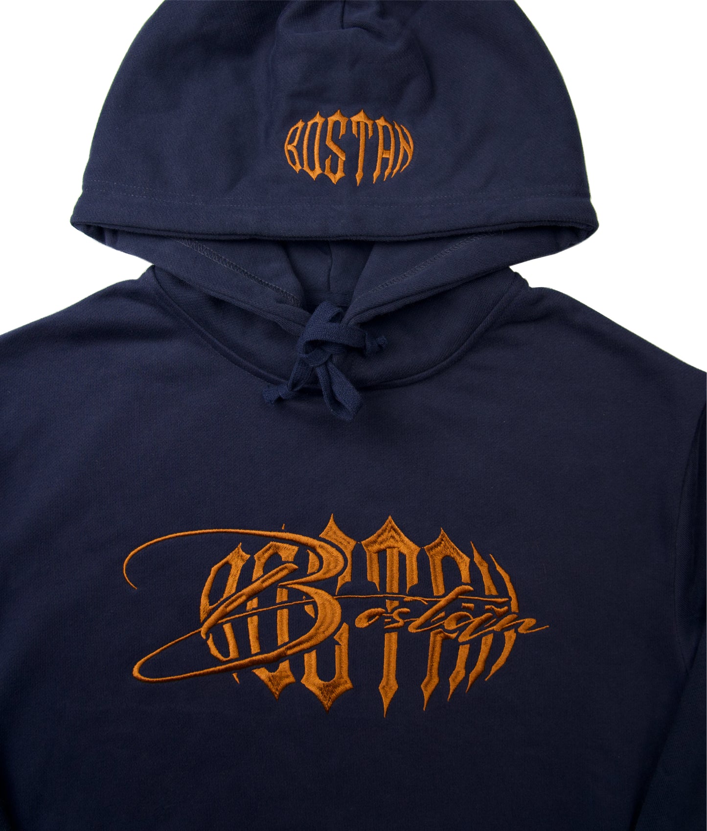 Embroidered Logo Hoodie (navy blue)