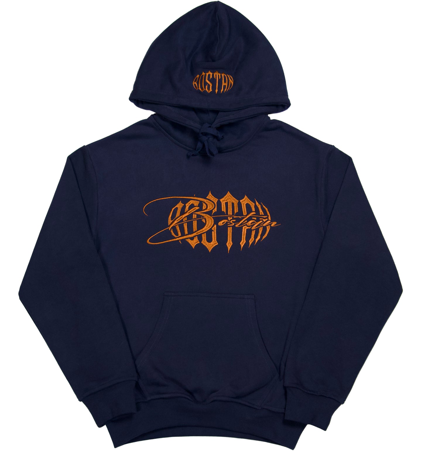 Embroidered Logo Hoodie (navy blue)