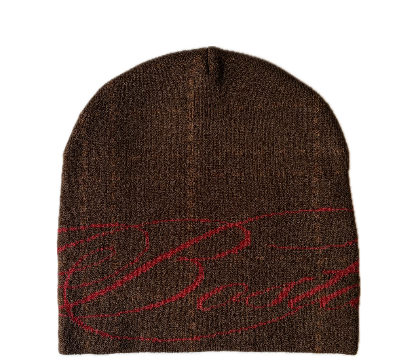 SIGNATURE BEANIE (BROWN)