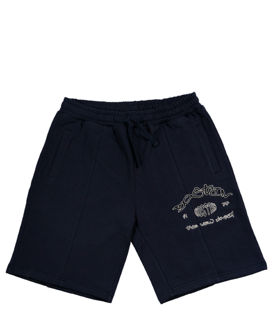 SWEAT SHORTS (NAVY BLUE)