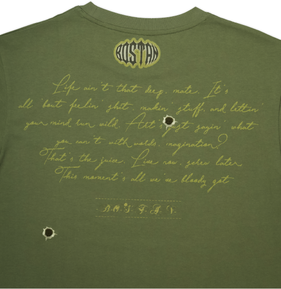 Not Bulletproof T-Shirt (green)